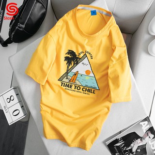 Áo Thun nam tay lỡ H3_70 Time To Chill [40kg-110kg] 100% Cotton