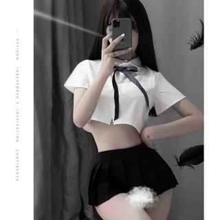 Váy ngủ cosplay nữ sinh sexy