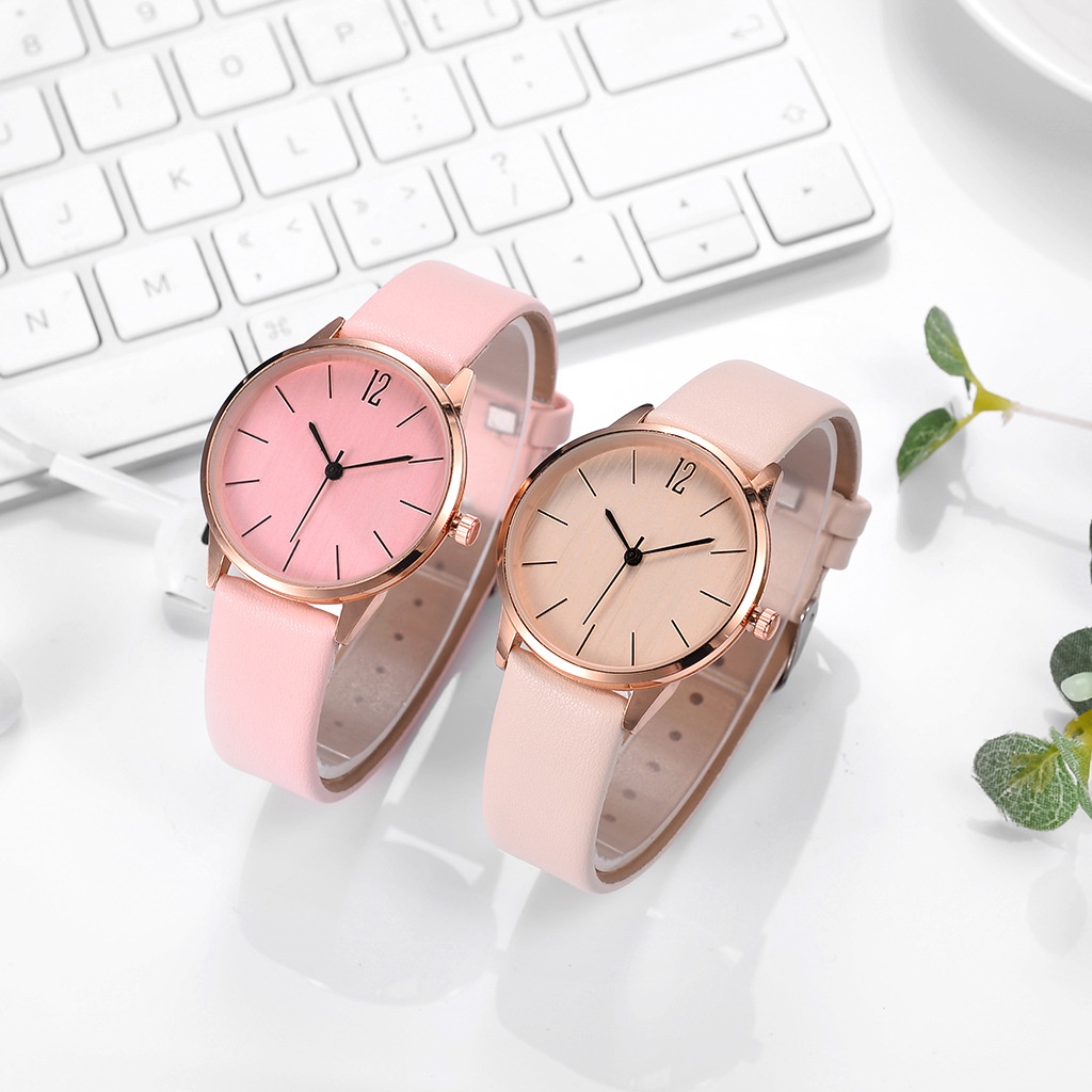 Đồng hồ nữ dây da thời trang D-ZINER ND46 cao cấp chính hãng mặt tròn đẹp | WebRaoVat - webraovat.net.vn