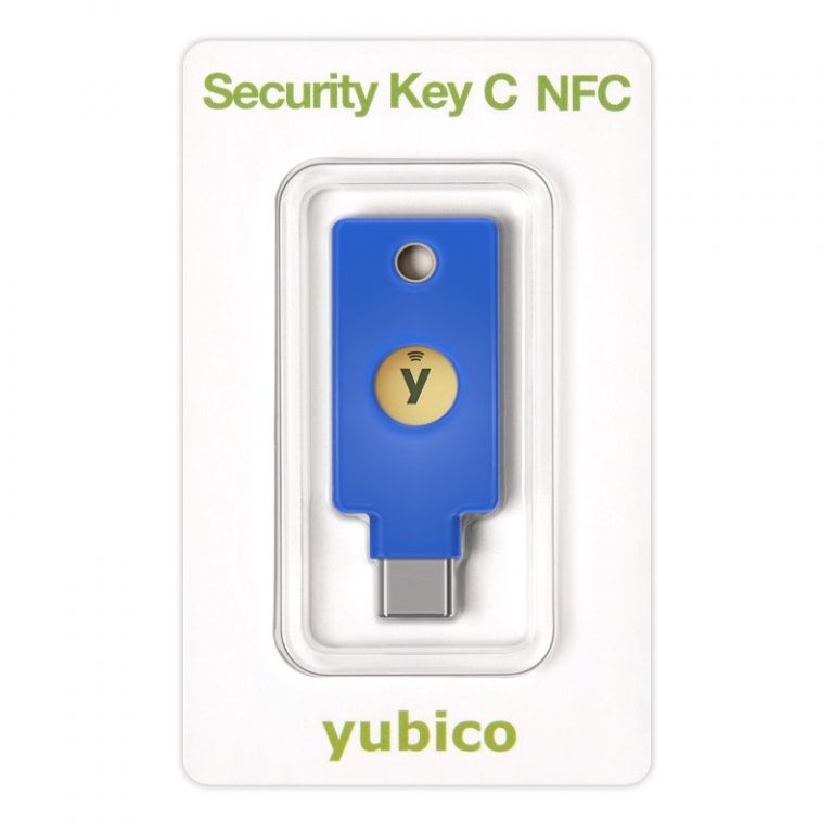 Khóa bảo mật Yubikey Security Key C NFC