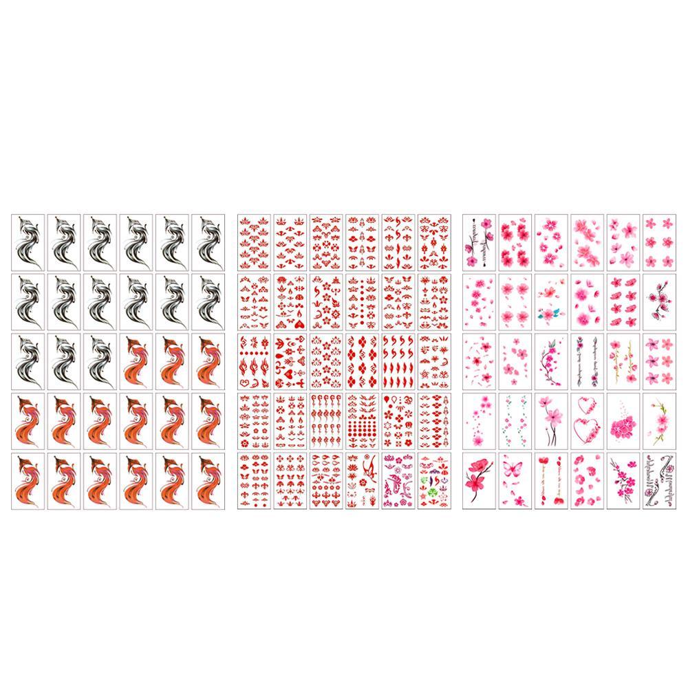 SUMU Set 30 Hình Xăm Dán Nhiều Màu Chống Nước