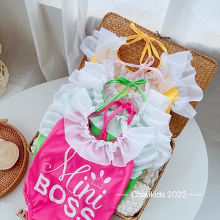 Bộ bơi miniboss bé gái