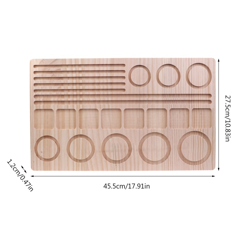 Bảng Đục Lỗ Chữ U Dùng Làm Trang Sức Tiện Dụng Channel