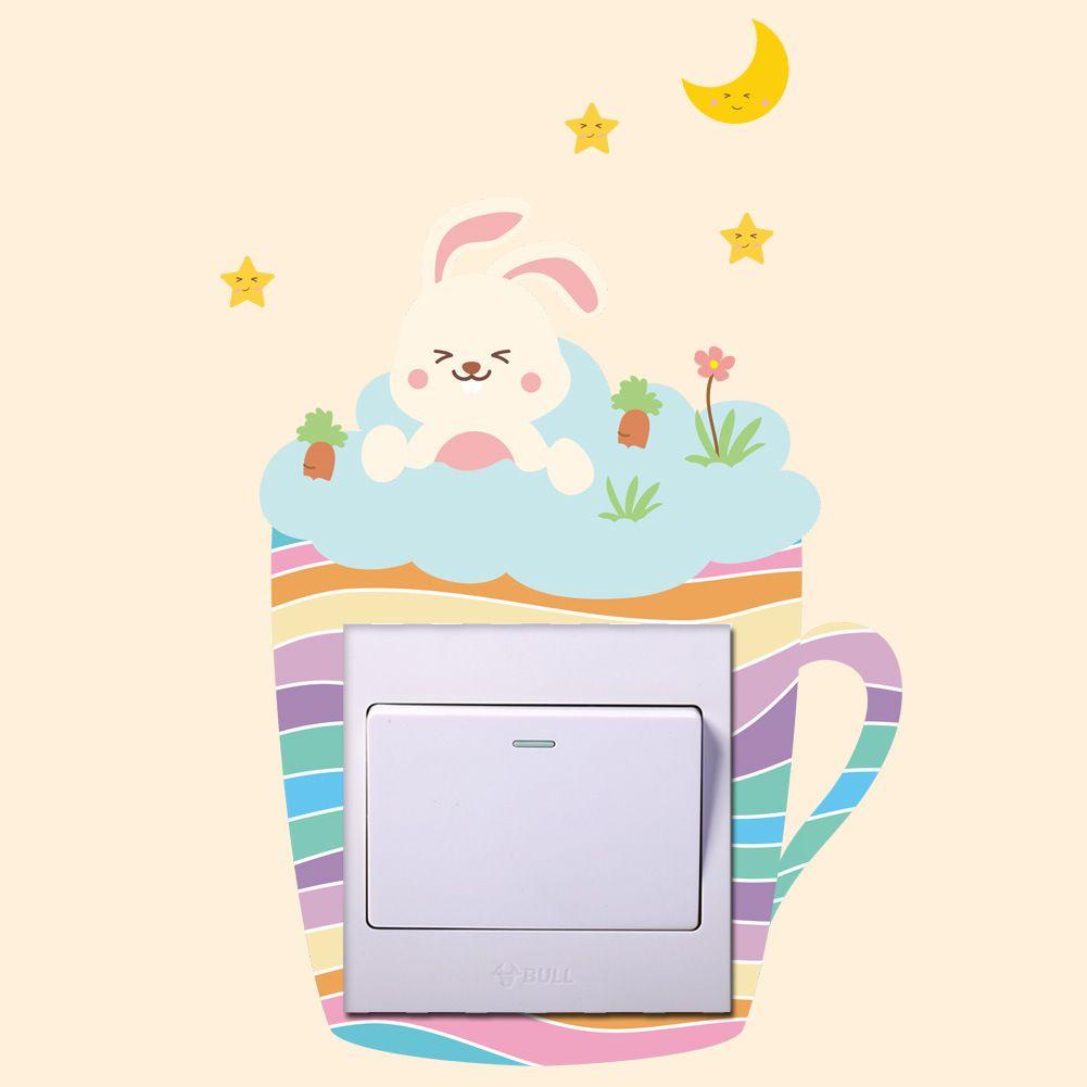 Sticker Dán Tường Hình WTTLE Trang Trí Phòng Cho Bé