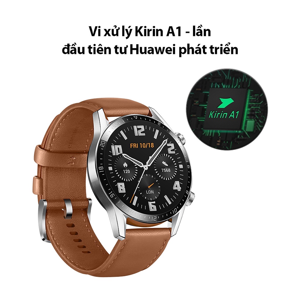 Đồng hồ thông minh Huawei Watch GT2 Kirin A1 - Hàng Chính Hãng