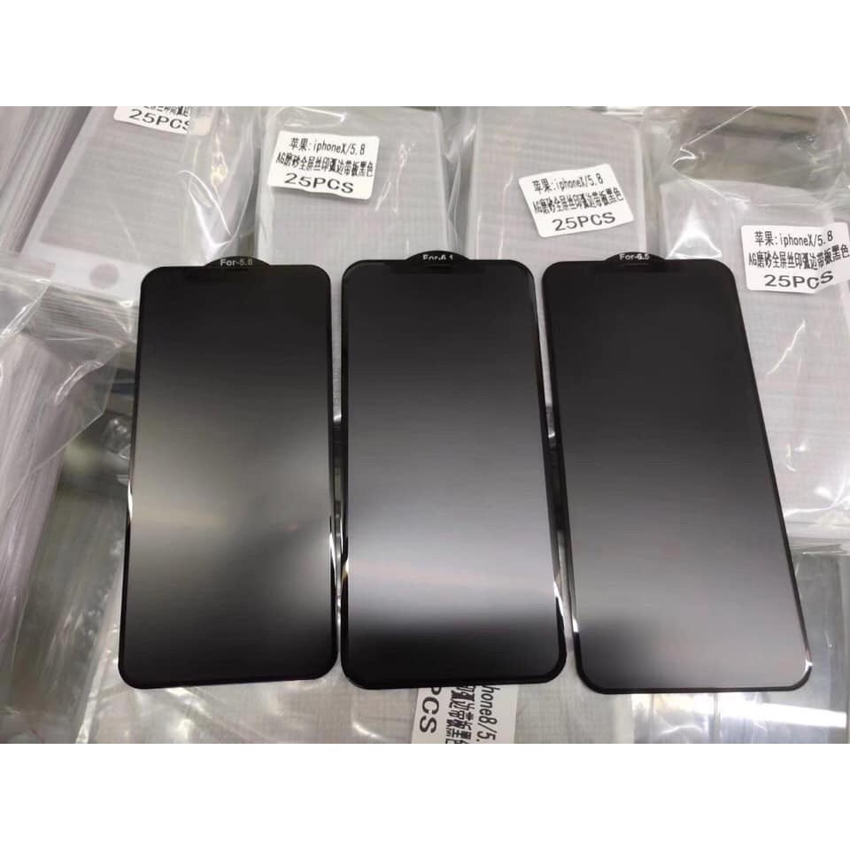 Kính cường lực full màn chống nhìn trộm iphone - Miếng dán màn hình cho iphone 6-13promax