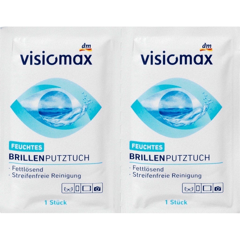 Khăn giấy lau kính 52 tờ VISIOMAX