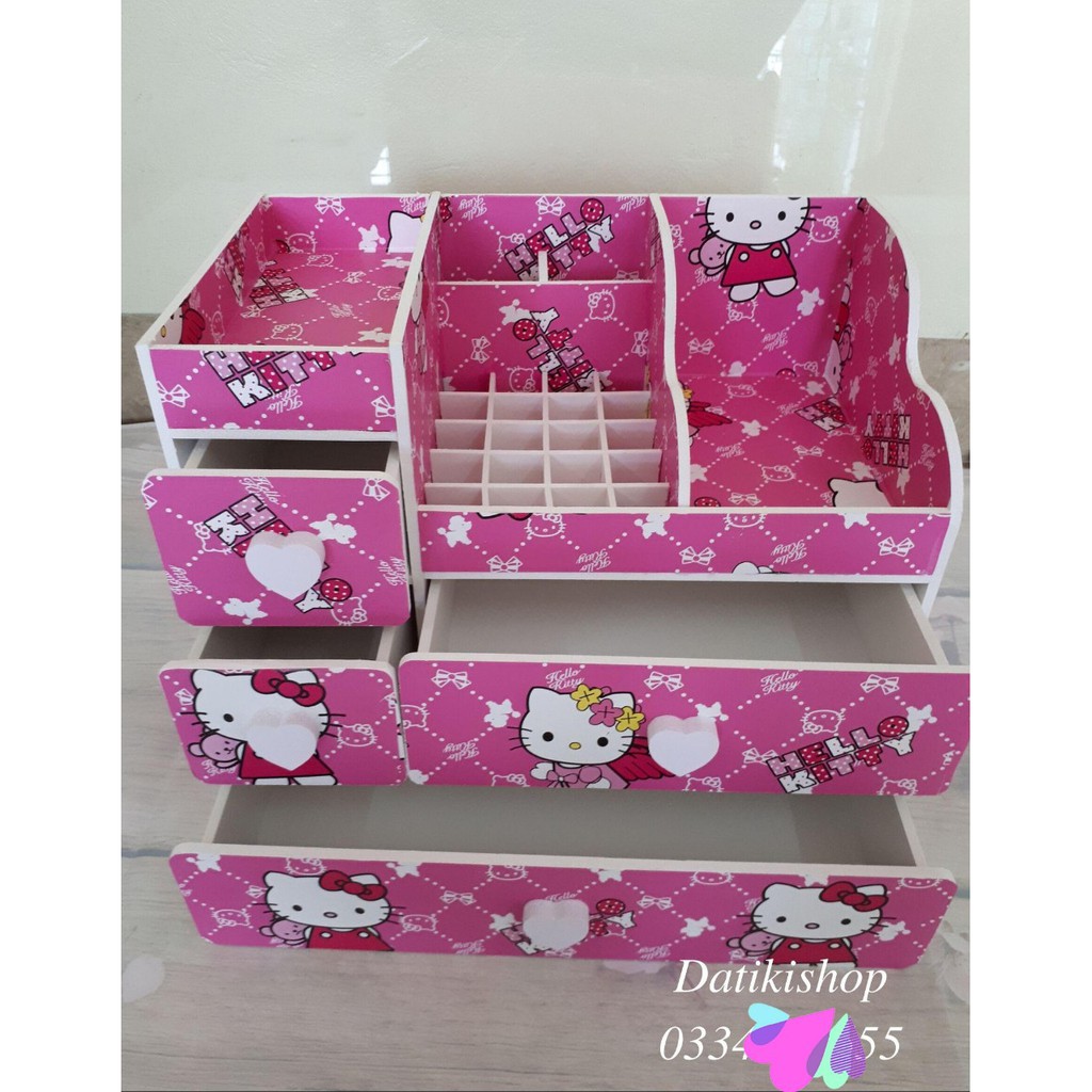 Kệ tủ đựng mỹ phẩm MAX XL hello kitty