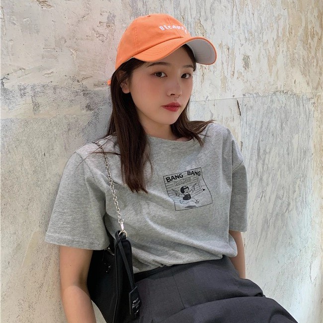 Nón Kết Thêu Chữ Because Thời Trang Hàn Quốc Cho Nam Nữ