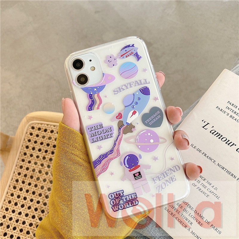 Ốp điện thoại trong suốt in hình hoạt hình cho Xiaomi Redmi 4A 5A 6A 4X 9 XiaoMi POCO X3 NFC Poco M3 Redmi 9T Note 9 9S 9 Pro 8 pro 5A 8 7 4X 5 5pro