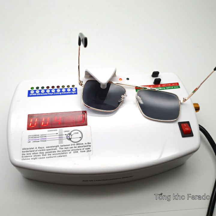 Kính mắt thời trang mắt vuông chống tia UV