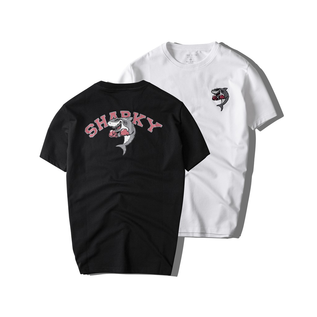 [Mã SKAMA07 giảm 8% TỐI ĐA 50K đơn250K] Áo thun nam cổ tròn Sharky trẻ trung, năng động - TEEMAN | BigBuy360 - bigbuy360.vn
