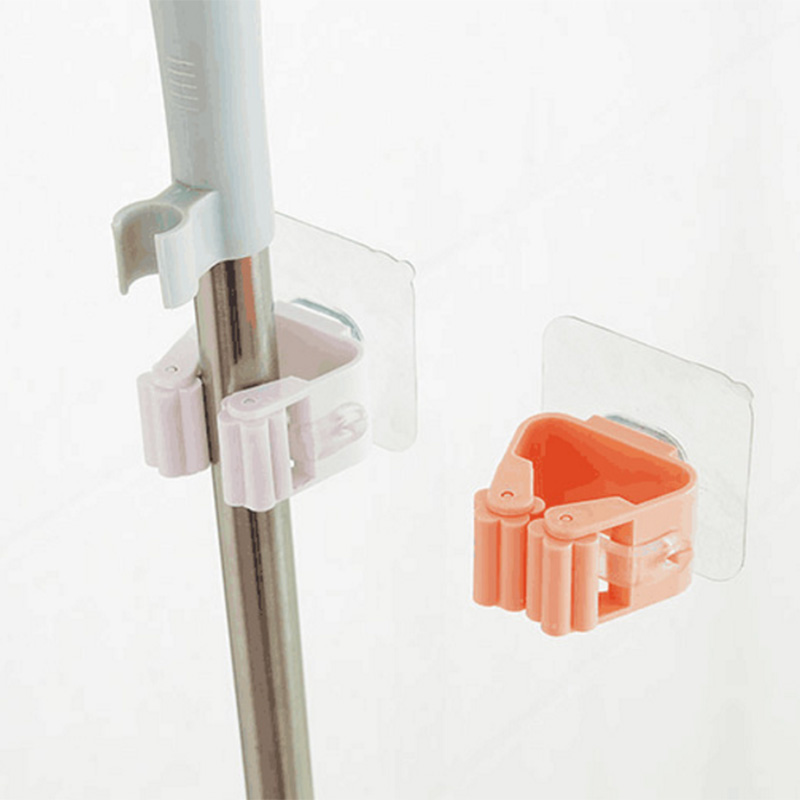 【cfh】Móc Dán Tường Giữ Cây Lau Nhà/ Chổi Chịu Lực Tốt Không Thấm Nước