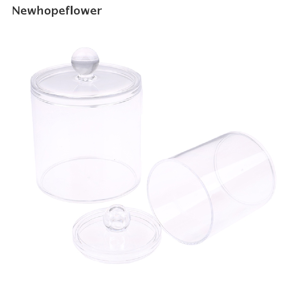 Hộp đựng bông tẩy trang bằng acrylic trong suốt