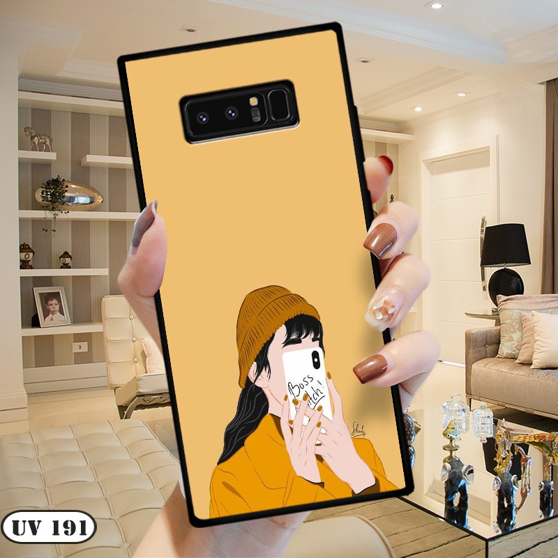 Ốp lưng nhám viền dẻo Samsung Galaxy Note 8