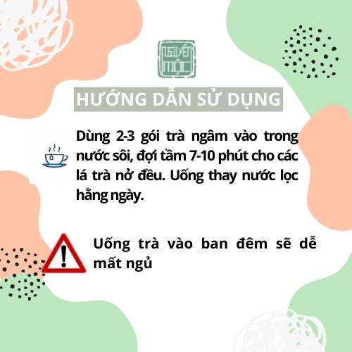 Trà giảo cổ lam thảo dược Nguyên Mộc hỗ trợ giữ dáng đẹp da, cải thiện giấc ngủ  điều hòa khí huyết | BigBuy360 - bigbuy360.vn