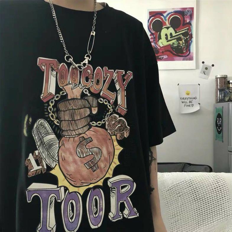 Áo Thun Tay Lỡ Form Rộng TOOR Thời Trang Unisex Thun Cotton Xịn Mặc Mát