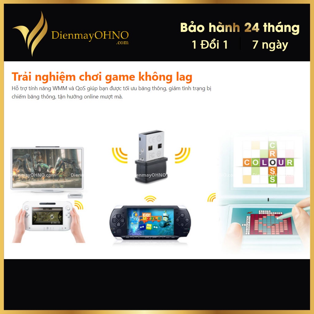 USB Wifi Tenda W311Mi Bộ Thu Phát Wifi Không Dây Cho Máy Tính Laptop PC Thiết Bị Thu Sóng Wifi – OHNO Việt Nam
