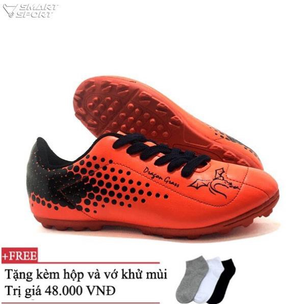 xả kho XẢ HOT SẴN giày bóng đá.Coavu trẻ em đỏ cam, (Việt Nam Chính Hãng) [SHOP UY TÍN] new new bán rẻ