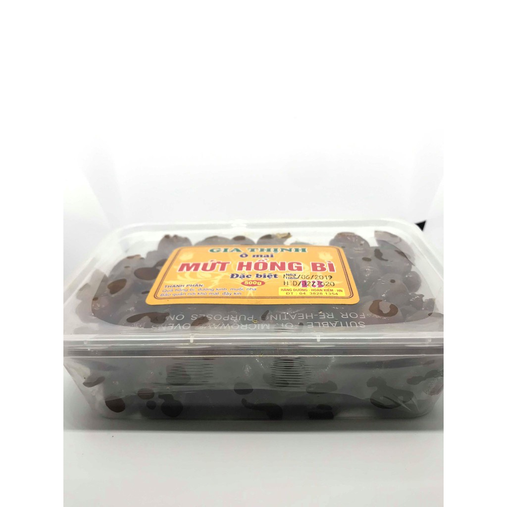 Ô mai mứt hồng bì 500gr Gia Thịnh Hà Nội