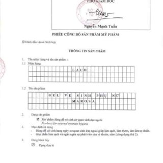 GEL VỆ SINH PHỤ NỮ MAROSA