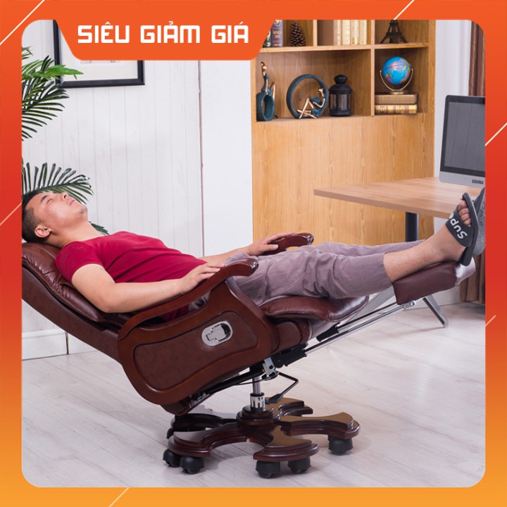 Ghế Chủ Tịch , Ghế Giám Đốc DA PU CAO CẤP , MASSAGE 7 ĐIỂM CÓ ĐIỀU KHIỂN