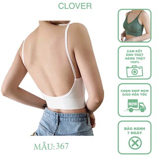 Áo bra thun len tăm A367, bra hở vai siêu hot
