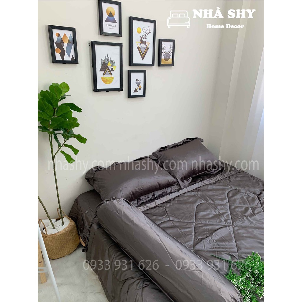 [Mã SKAMSALE8 giảm 10% đơn 200K] TRỌN BỘ DRAP GIƯỜNG PHI LỤA BÓNG THÁI TUẤN CAO CẤP - NOTE SIZE VÀO GHI CHÚ ĐƠN HÀNG