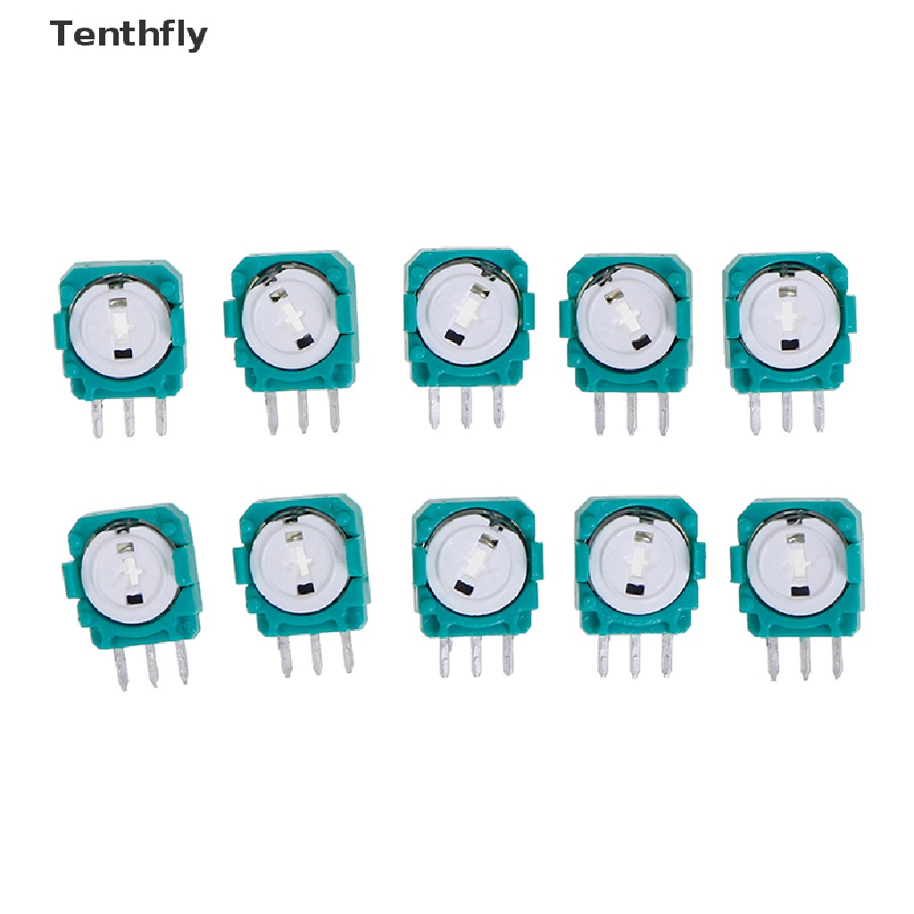 Set 10 Mô Đun Cảm Biến Chiết Áp 3D 3 Pin Thay Thế Chuyên Dụng Cho PS4 On