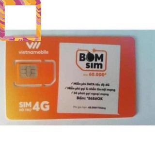 Sim Trắng 4G Vietnamobile thay sim 4G tại nhà