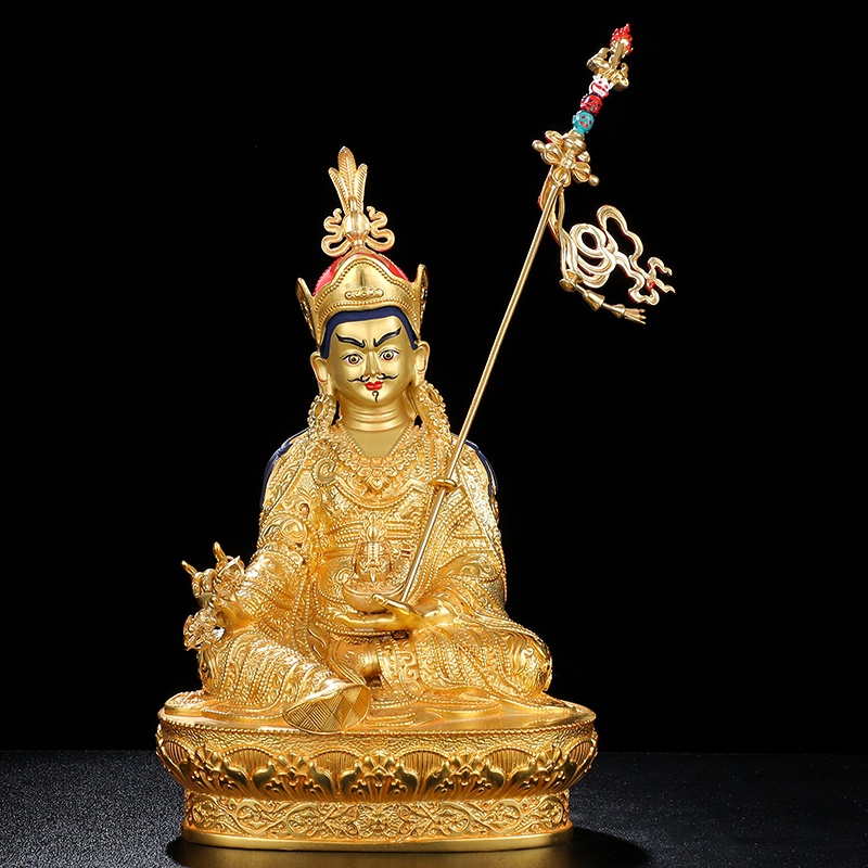 Tôn Tượng Đức Liên Hoa Sanh Đồng Mạ Vàng