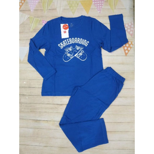Bộ mặc nhà bé trai Canifa chất cotton