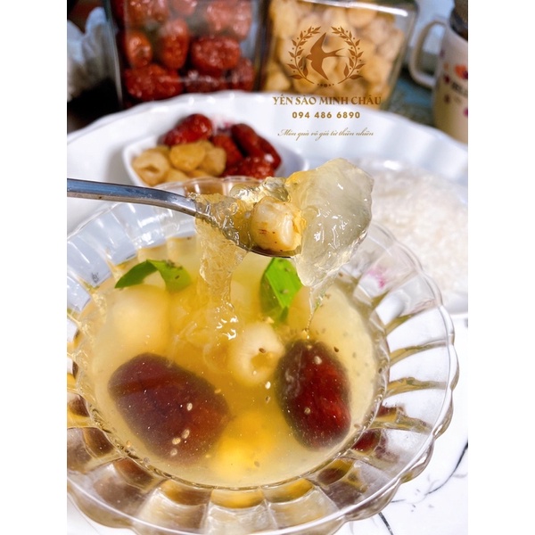 Nguyên liệu chưng yến cung đình !