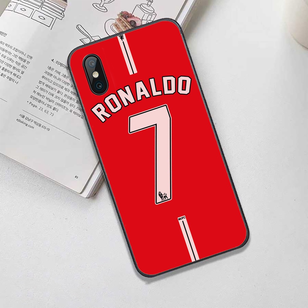 Ốp Lưng Iphone Mặt Sau Kính Cường Lực In Hình Cristiano Ronaldo Chống Trầy Xước Full Dòng Iphone -Sen Case