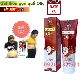 [DATE 2023] Kem tan mỡ olic thanh lí - Gel săn chắc quế olic giảm eo mẫu mới