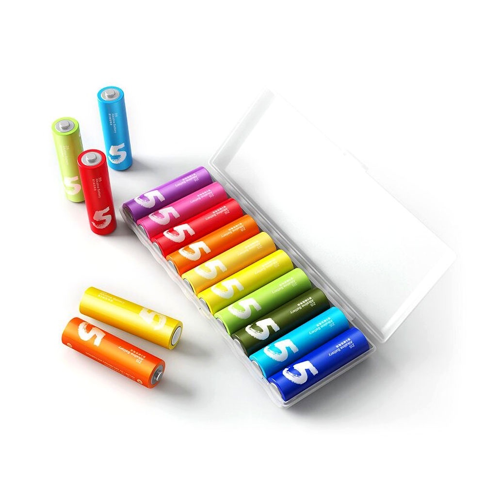 Bộ 10 Pin AA số 5 Xiaomi ZI5 Alkaline Battery, 10 pin AAA ZI7