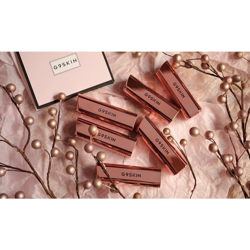 Son Thỏi Chất Siêu Mịn Mượt G9SKIN First V-Fit Lipstick 3.5g