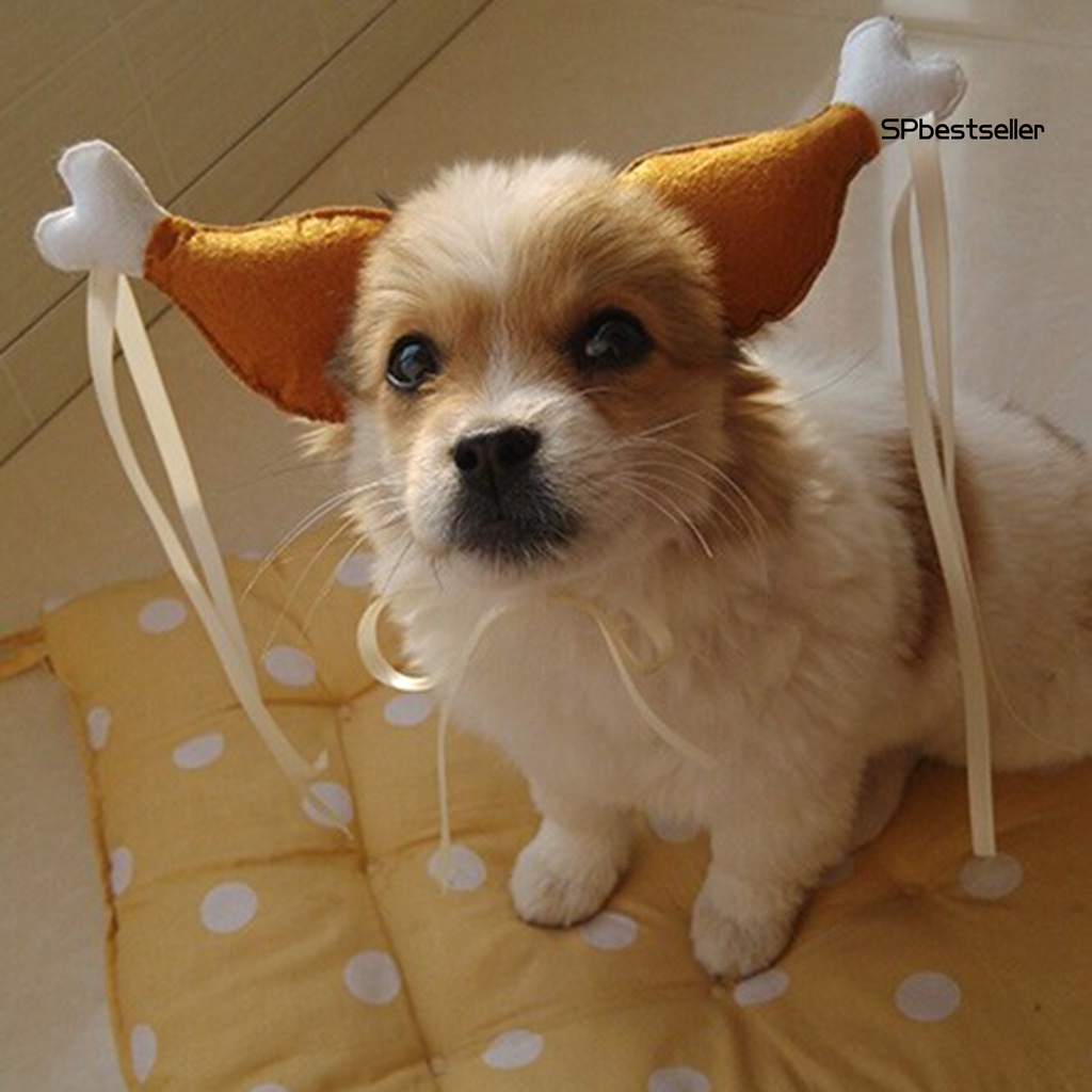 Cài Tóc Hình Gậy Đánh Trống Ngộ Nghĩnh Cho Thú Cưng