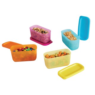 [Tupperware Chính Hãng] Bộ Hộp Bảo Quản Thực Phẩm Mini Rectangular 250ml - 4 Hộp (0 – 80 ͦC)