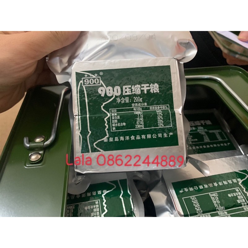 ❌Lẻ❌ 01 Phong lương khô Quân đội hàng chuẩn