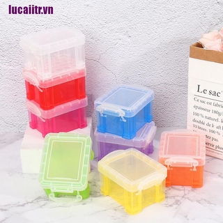 Bộ 2 Hộp Nhựa Mini Đựng Đồ Chơi Búp Bê Cho Bé