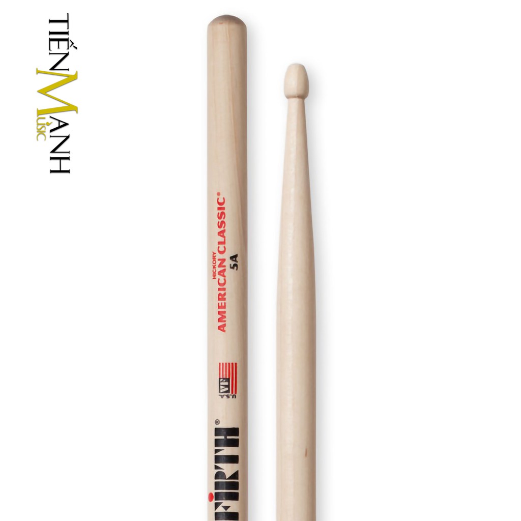 [Chính Hãng] Dùi Trống Vic Firth 5A - American Classic Hickory Drumsticks