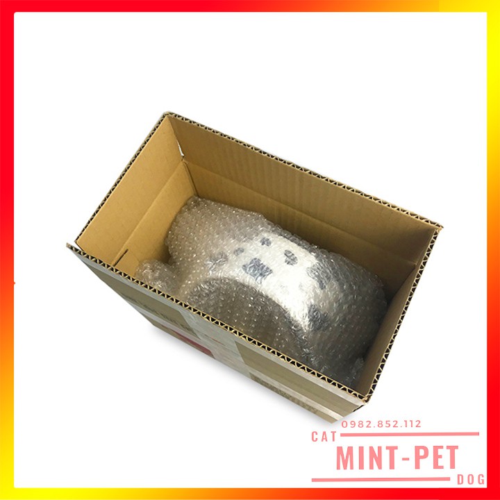 Bát Ăn Cho Thú Cưng Chó Mèo Men Sứ Lòng Inox #Mint Pet