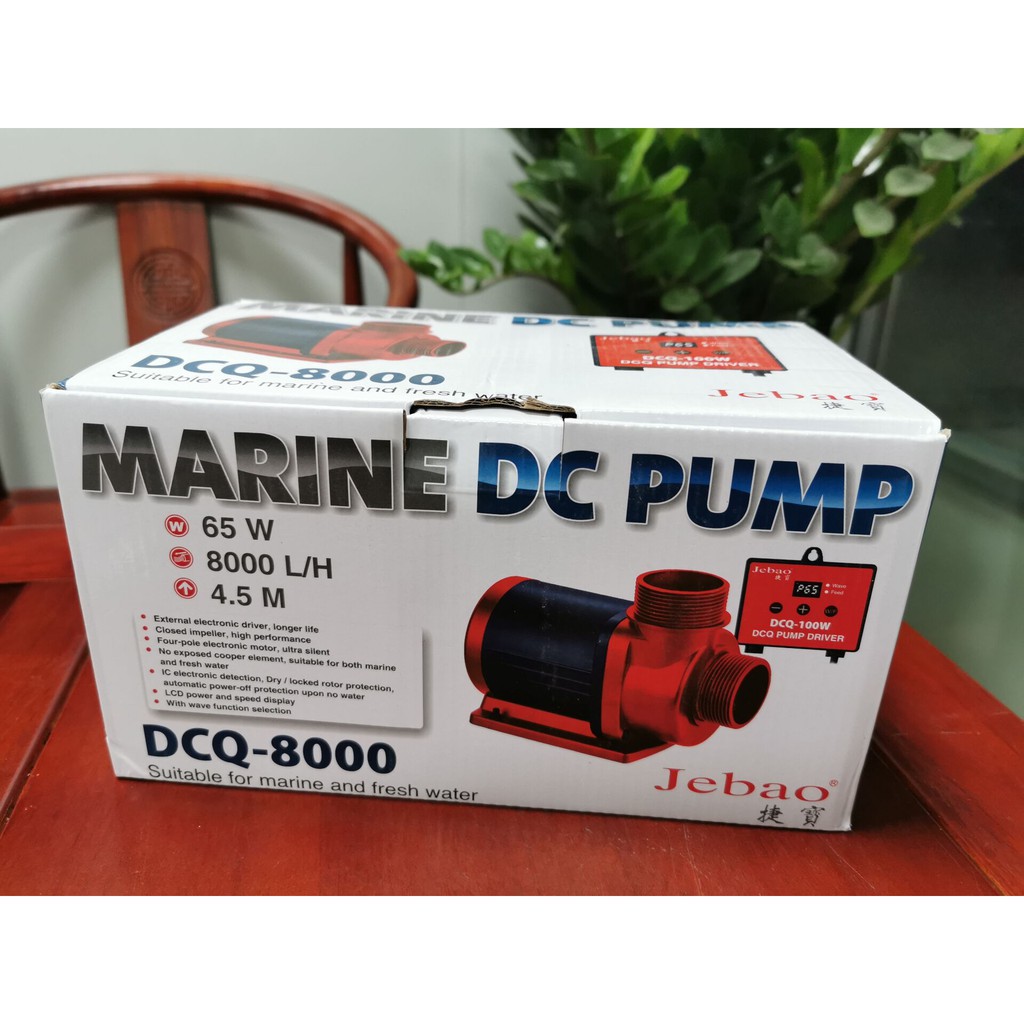 [Mã PET2405 giảm 10% đơn 250K] Bơm Chống Giật Jebao DCQ - BƠM BỂ CÁ CAO CẤP - Hồ cá cảnh - Bể thủy sinh