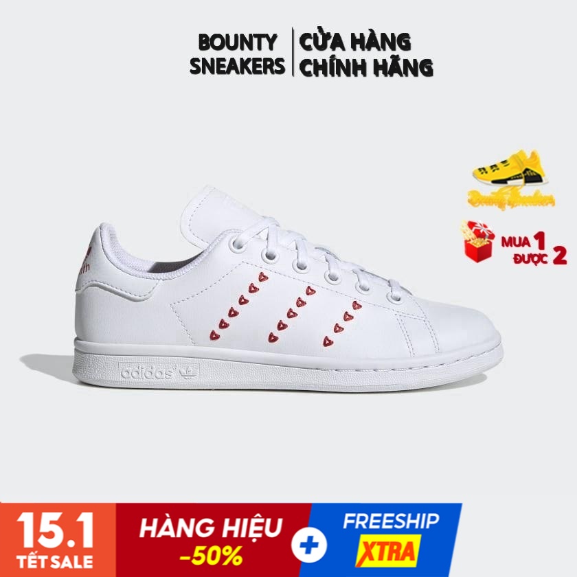 Adidas Giày Stan Smith &quot;Valentines” EG6495 - Hàng Chính Hãng - Bounty Sneakers