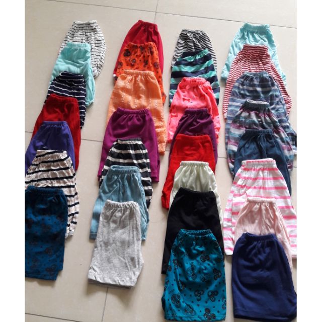Set 10 quần chục đùi cho bé