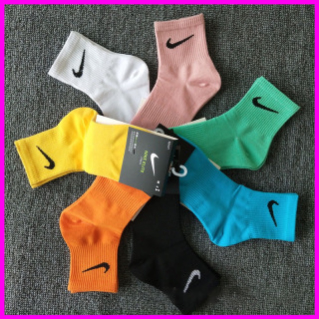 [HÀNG ĐẸP] Tất dệt kim Cổ Lửng NIKE thể thao cao cấp siêu thoáng