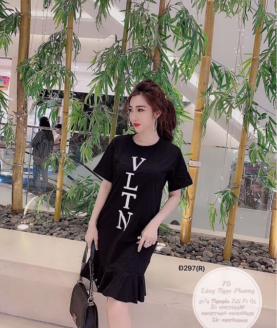 🔥🔥 ĐẦM THUN IN CHỮ 🌈🌈🌈 | BigBuy360 - bigbuy360.vn