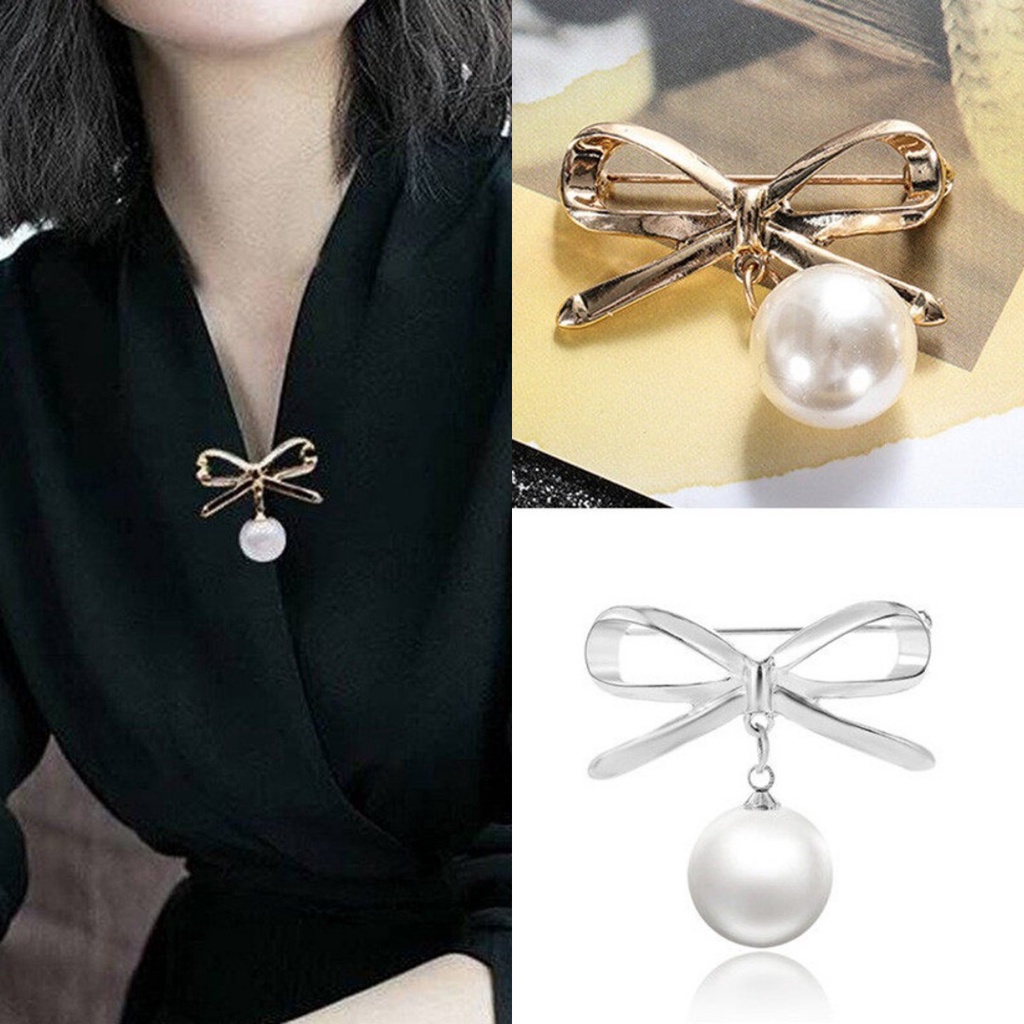 Ghim CàI ÁO HìNh Nơ ĐíNh Kim Cương Giả ThờI Trang Cho Nữ