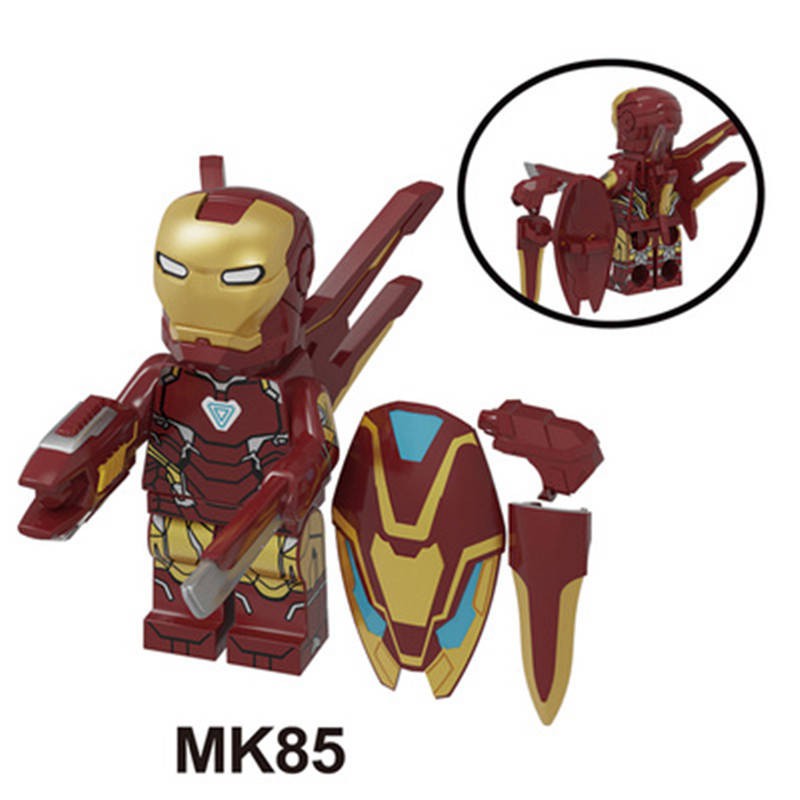Mô Hình Đồ Chơi Lắp Ráp Lego Iron Man Mark 50 Mark 85